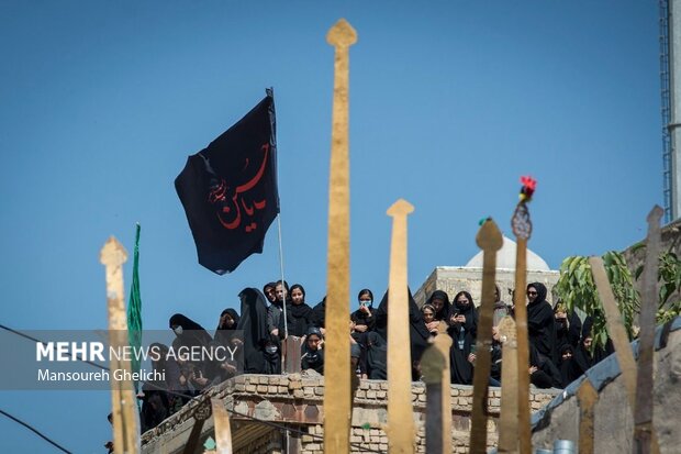 مراسم نخل گردانی محرم 1401 مجن. شاهرود. استان سمنان