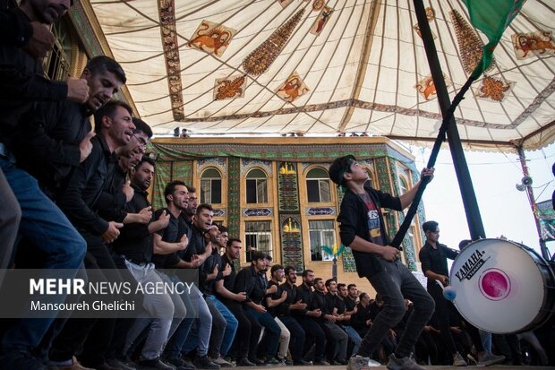 مراسم نخل گردانی محرم 1401 مجن. شاهرود. استان سمنان