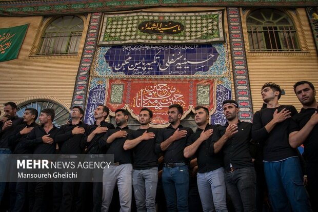 مراسم نخل گردانی محرم 1401 مجن. شاهرود. استان سمنان