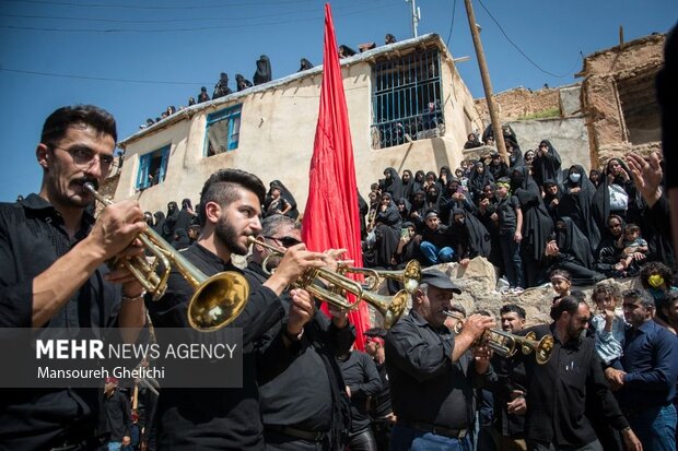 مراسم نخل گردانی محرم 1401 مجن. شاهرود. استان سمنان