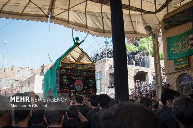 مراسم نخل گردانی محرم 1401 مجن. شاهرود. استان سمنان