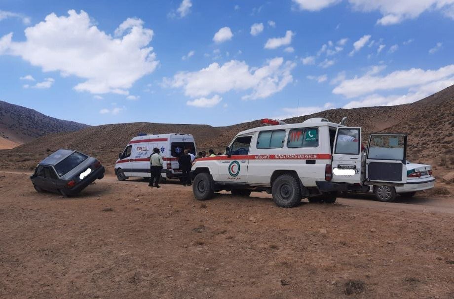 واژگونی آمبولانس در مسیر «خروسلو» جان امدادگر را گرفت
