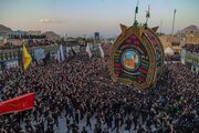 حضور گردشگران خارجی در مراسم تاسوعا و عاشورای «یزد حسینیه ایران»