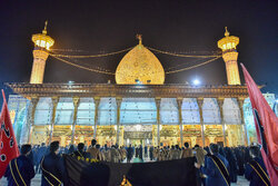 برگزاری مراسم سوگواری شب اربعین حسینی در حرم حضرت شاهچراغ(ع)