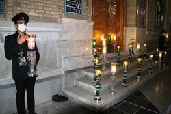 Sham-e-Ghariban ceremony in Imam Reza Shrine