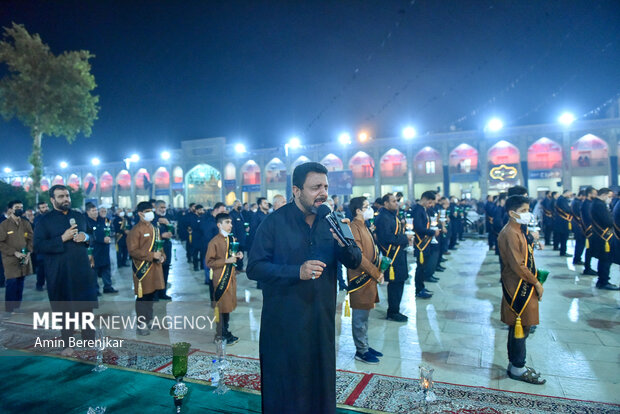 آیین شام غریبان در حرم مطهر شاهچراغ(ع) شیراز