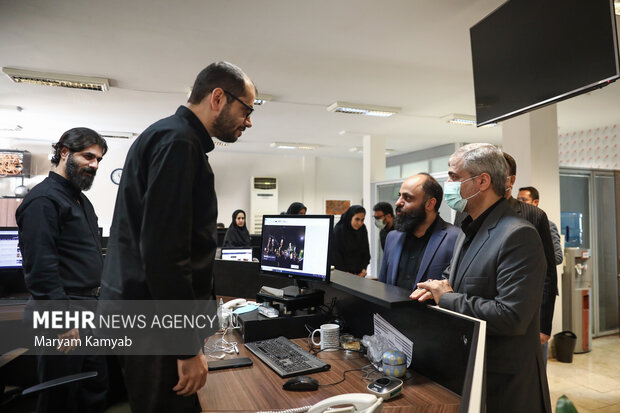 علی القاصی مهر رئیس کل دادگستری تهران صبح سه شنبه از خبرگزاری مهر بازدید کرد