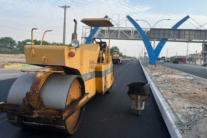 توقیف خودروهای راهسازی روی تریلر در فلاورجان