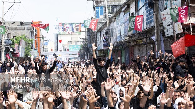 حضور پرشور پاکستانیها در مراسم روز عاشورا + تصاویر