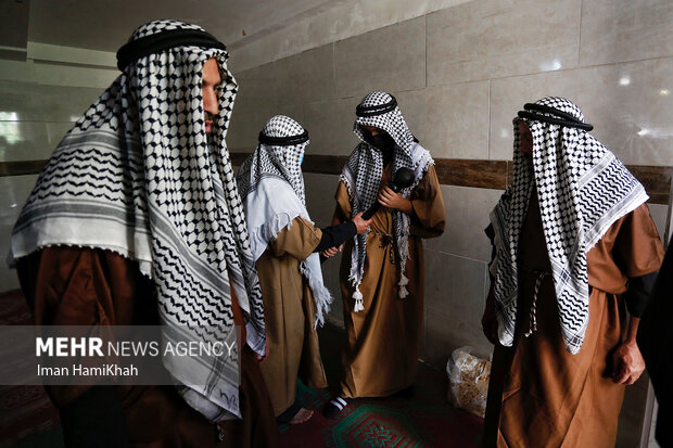 مراسم سوم عاشورا در همدان