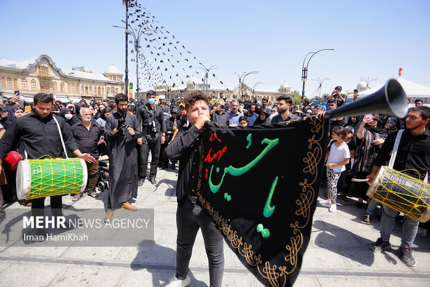 مراسم سوم عاشورا در همدان