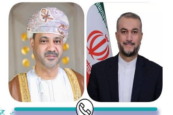 Iranian, Omani FMs speak by phone to discuss ties, region