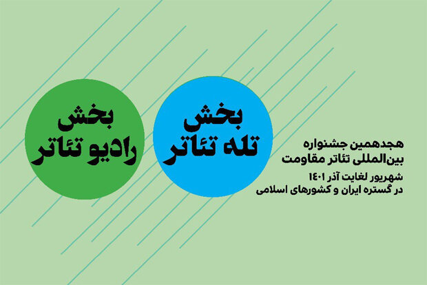 تمدید مهلت ارسال آثار ۲ بخش از جشنواره بینالمللی تئاتر مقاومت تمدید مهلت ارسال آثار ۲ بخش از جشنواره بینالمللی تئاتر مقاومت