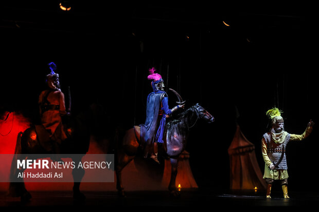 Ashura opera puppet show restaged in Tehran