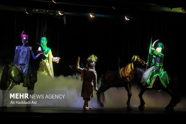 Ashura opera puppet show restaged in Tehran