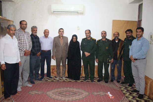 وجود شهید گمنام در بندر عامری موجب برکت خواهد بود