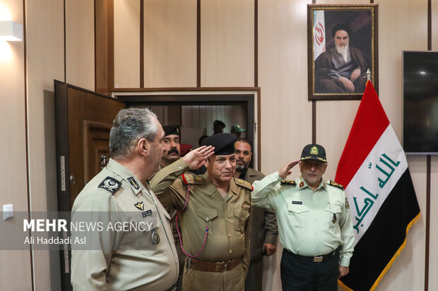 بازدید هیئت عراقی از دانشگاه دفاع ملی و تحقیقات راهبردی