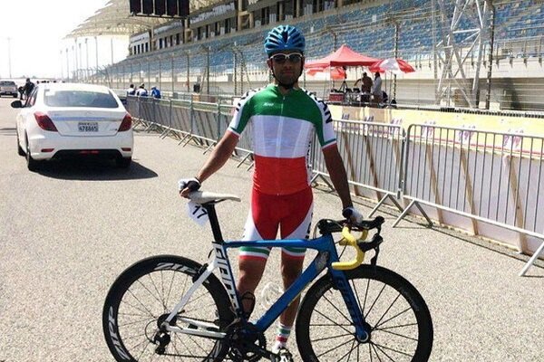 Iranian cyclist Ganjkhanlou wins gold in Islamic games 