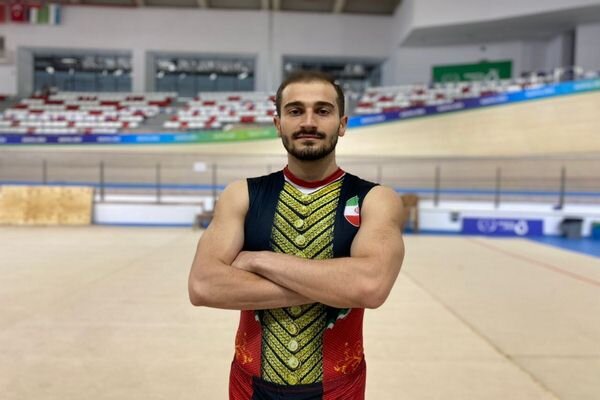 Iran gymnast gains a bronze medal in Islamic Games