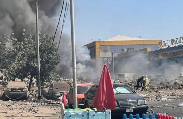 Ermenistan'da şiddetli patlama