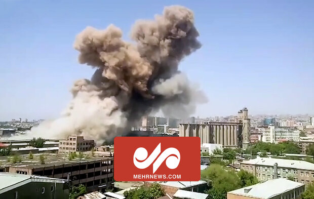 انفجار مهیب در ارمنستان