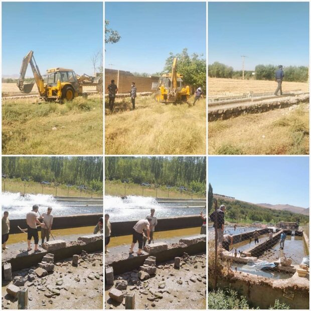 حریم سراب «امیر» در سلسله رفع تصرف شد