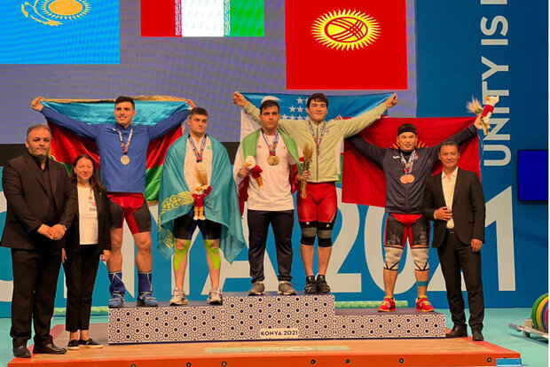 Iran weightlifter Rasoul Motamedi wins gold medal in ISG