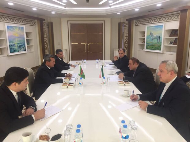 صفری با وزیر امور خارجه ترکمنستان دیدار و گفتگو کرد
