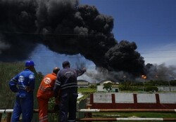 Iran sends technical team to help in Cuba oil tank fire