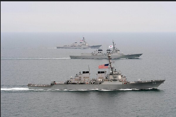 رزمایش دریایی مشترک آمریکا، ژاپن و فیلیپین