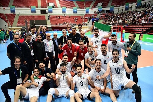 Erkekler voleybolda şampiyon İran