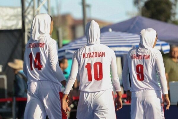 تیم بسکتبال سه نفره بانوان ایران از صعود به نیمه نهایی بازماند