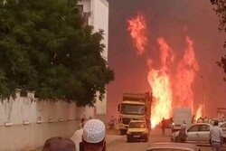 ۲۵ کشته براثر آتش سوزی در الجزایر