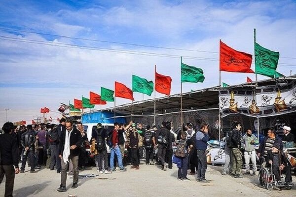 «قافله عاشقی» در مسیر اتوبان رشت/ ۳ کیلومتر تا قرارِ کربلایی‌ها!