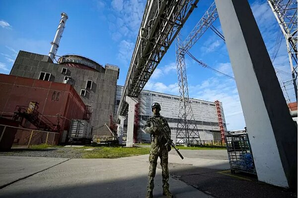 پهپاد اوکراینی بر فراز نیروگاه اتمی «زاپروژیا» سرنگون شد
