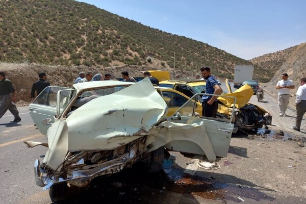 تصادف رانندگی در جاده جدید مریوان ۷ مصدوم برجای گذاشت 