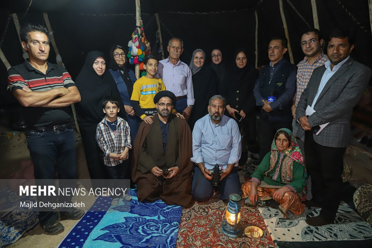 شبی پای درد دلهای عشایر ابرکوه/وقتی ساز «حاج احمد» کوک نیست