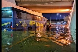 فيضانات وأمطار غزيرة بالمدينة المنورة