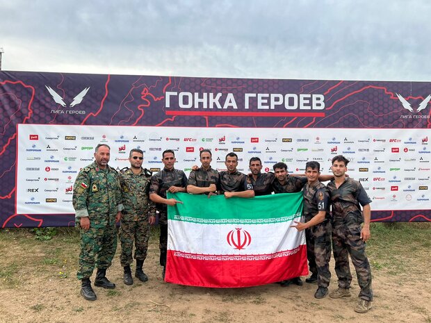 تیم ایران در مسابقه حافظان نظم به مقام دوم رسید