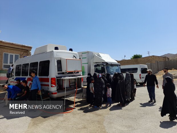 اردوی جهادی بسیج دانشجویی علوم پزشکی در روستاهای شهرستان رزن