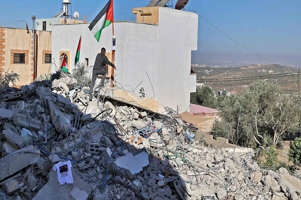 رژیم صهیونیستی ۵۰ ساختمان فلسطینیان را تخریب کرد