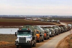 الاحتلال الامريكي يسرق 92 صهريجاً جديداً من النفط السوري