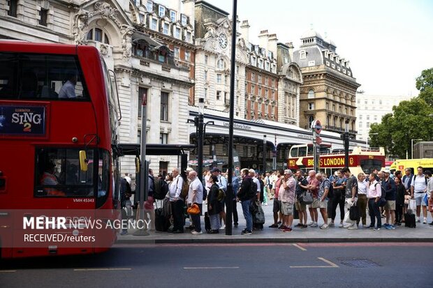 اعتصاب کارکنان شرکت های حمل و نقل شهری در لندن