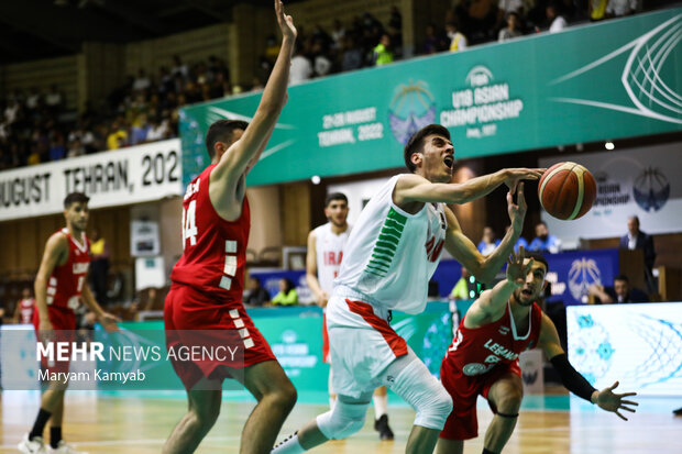 Iran, Lebanon at 2022 FIBA U18 Asian C’ship 