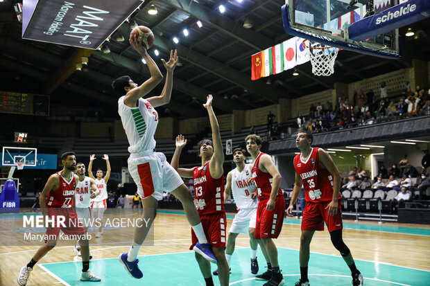 Iran, Lebanon at 2022 FIBA U18 Asian C’ship 