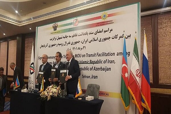 Iran signs tripartite MoU on transit with Russia, Azerbaijan