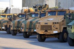 Türkiye Ukrayna'ya 50 Kirpi tipi askeri araç gönderdi