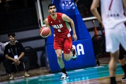 Iran U18 basketball