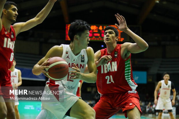 Iran, Japan at 2022 FIBA U18 Asian Championship in Tehran