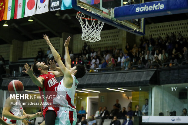 Iran, Japan at 2022 FIBA U18 Asian Championship in Tehran